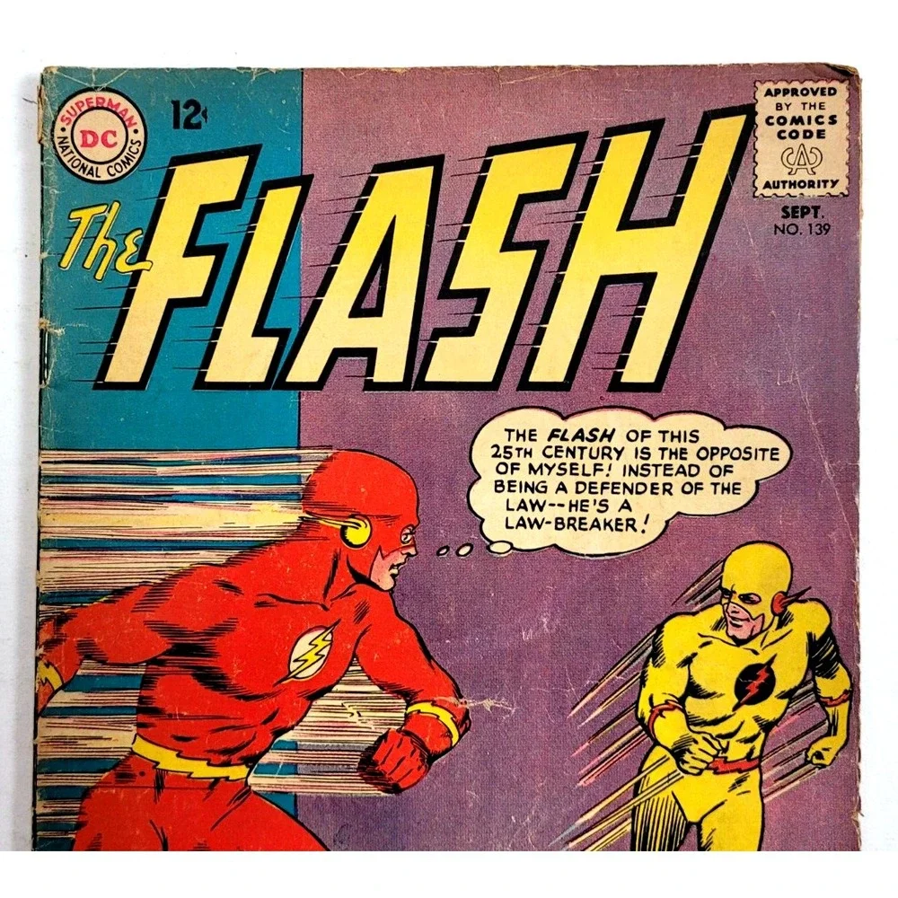 THE FLASH #139 (1963) / VG / DC COMICS / 1ST‎ PROFESSOR ZOOM REVERSE-FLASH